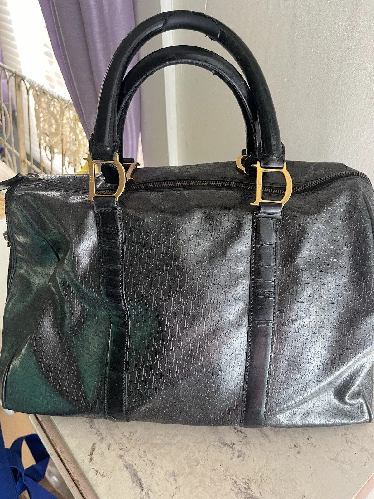 Sac Christian Dior Speedy monogramme