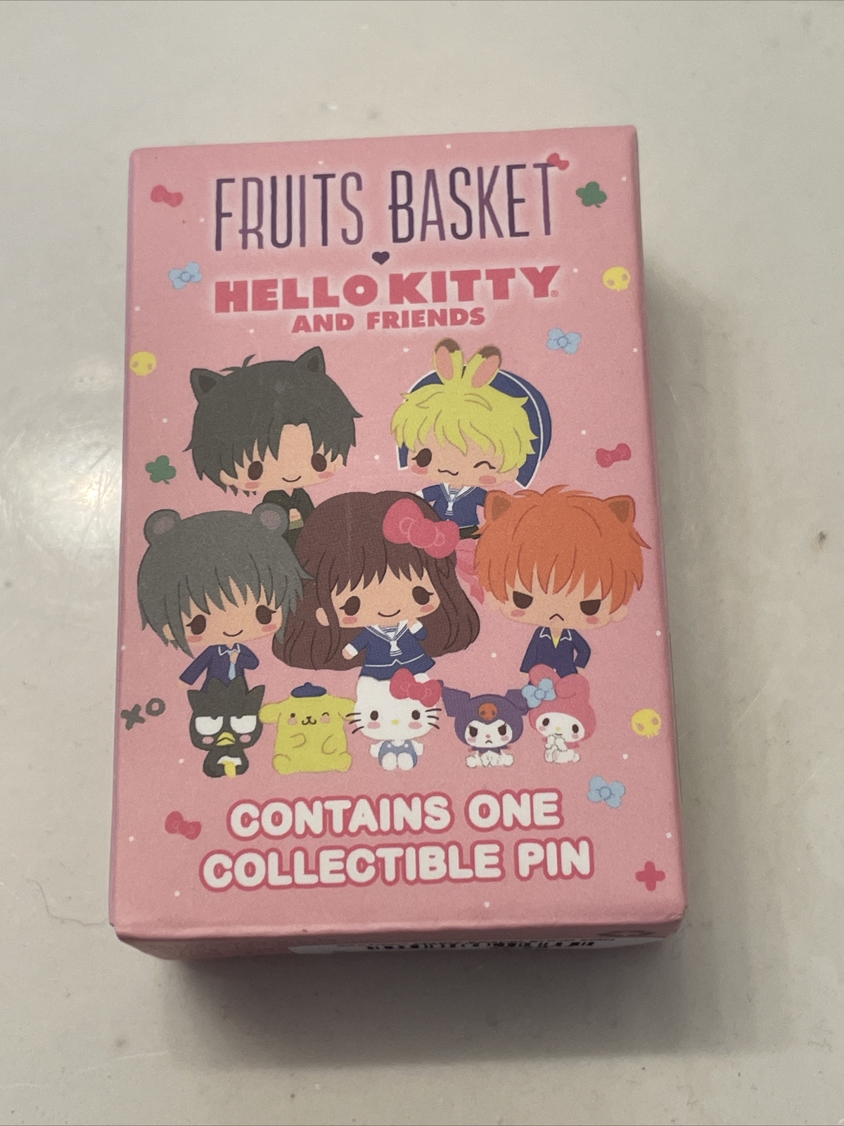 Hello Kitty Fruit 4 Piece Enamel Pin Set, Hello Kitty Pins For Backpacks
