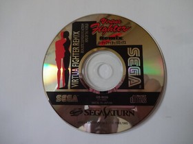 VIRTUA FIGHTER REMIX Sega Saturn SS Fighting Action 1995 w/Obi Hagaki From Japan