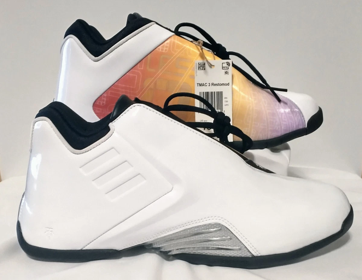 Adidas Tracy McGradyu0026#039;s TMAC 3.0 Restomod Basketball Shoes -White-  GX7677 Size 10 | eBay