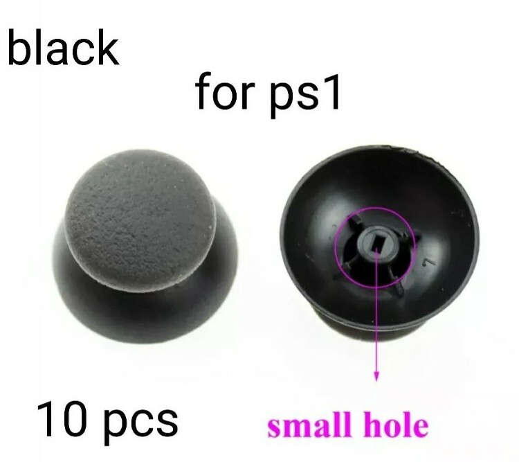 OSTENT 6-Pack Analog Stick Caps For Sony PS2/PS3 Controller Replacement