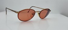 Vintage Jc Levet 3536 Gold Oval Metal Sunglasses France FRAMES ONLY