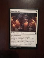 2021 WOTC Magic The Gathering - Innistrad:Midnight Hunt #9 - Candletrap (C) 