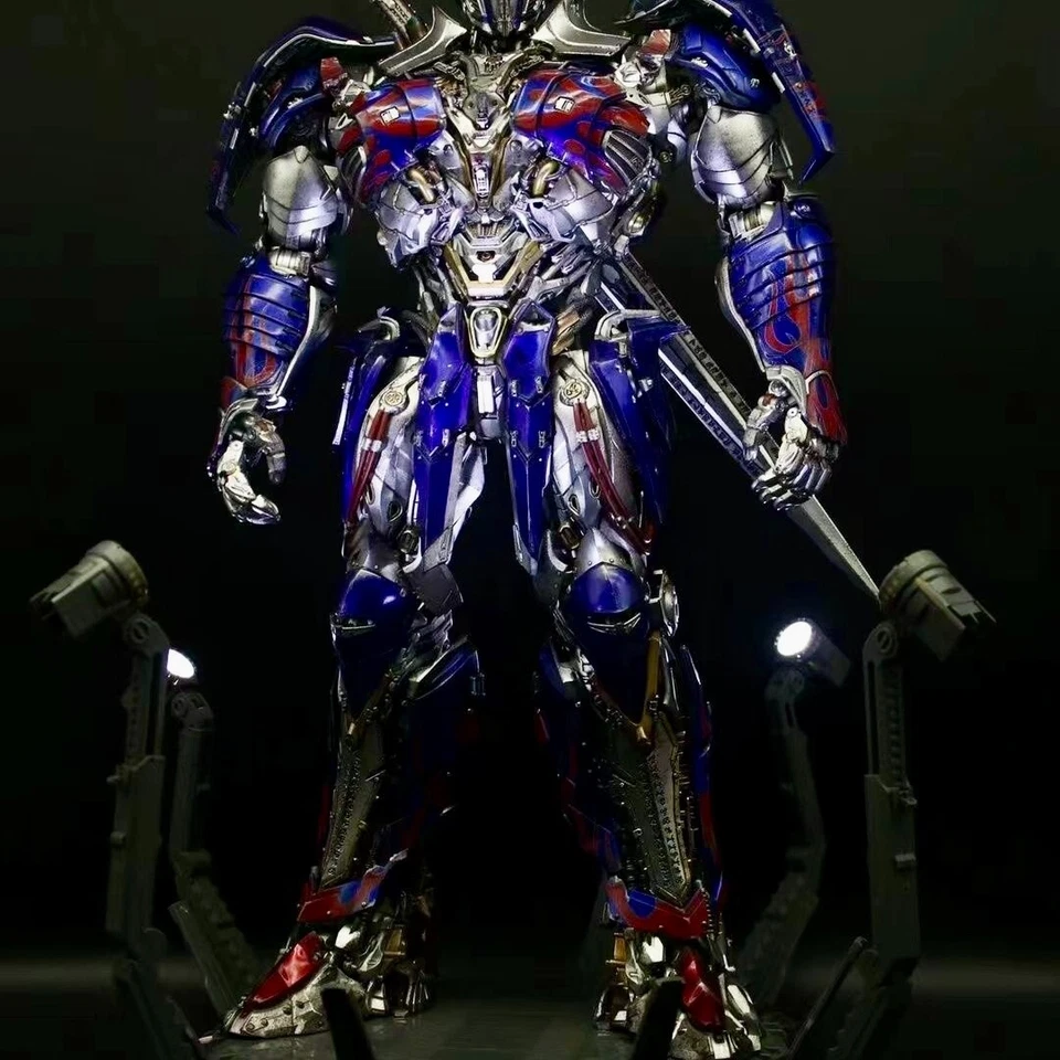 9.5" Rotating Display Stand Base for 3A Transformers Figure model USB LED - Image 2 of 4