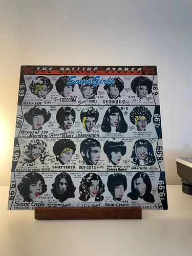 The Rolling Stones Some Girls LP 1978 US BANNED Cover COC 39108 EX/EX