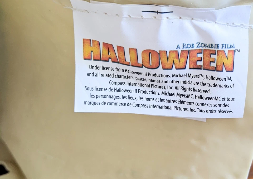 Adult Rob Zombie Michael Myers Rubber Halloween Costume Mask Fun World Disguise - Image 3 of 4