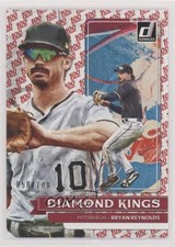 2022 Panini Donruss Diamond Kings One Hundred 58/100 Bryan Reynolds #25 0a2t