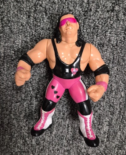 WWF Hasbro Bret the Hitman Hart Hitman Action Figu...