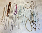 Jewelry Lot - 27 Necklaces - All Wearable - Costume - Vintage