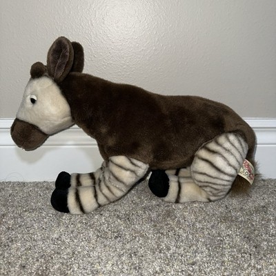 Rare SOS Save Our Space Okapi Jungle Zoo Stuffed Animal Plush Toy 15 