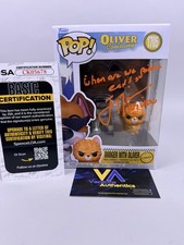 Joey Lawrence Signed Oliver with Dodger CHASE Oliver & Company Funko Pop w/ JSA