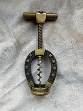 vintage DRGM  Korkenzieher, horseshoe  corkscrew, cavatappi, tire-bochon