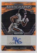 2024 Panini Prizm Draft Picks Orange Pulsar 44/49 Anthony Gould Auto 3hd