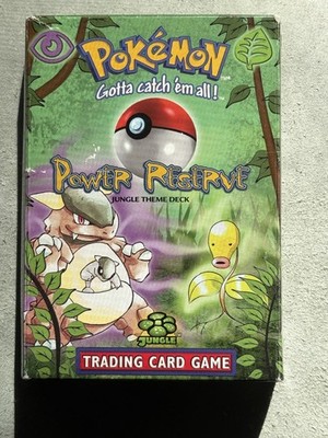 1999 Pokemon Jungle Power Reserve Theme Deck