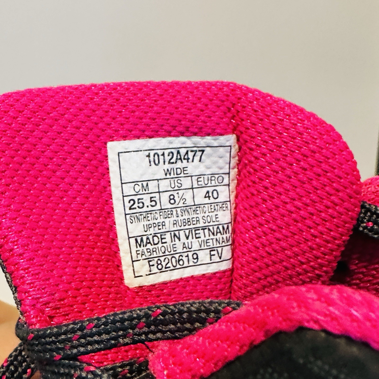 Asics Gel-Venture 7 Trail Running Shoes Women's Size 8.5  Grey Pink 1012A477 thumbnail 6