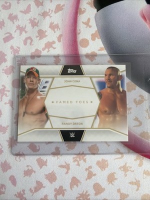 2025 Topps John Cena Commemorative Collection Randy Orton Famed Foes