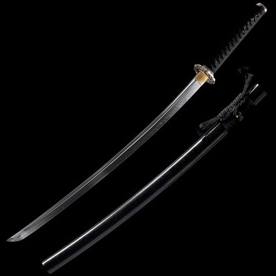 Japanese Katana Sword Real Hamon Clay Tempered T10 Steel Razor Sharp Full Tang