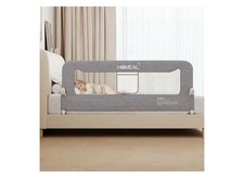 HOMEAL Bed Rail for Toddlers, 59in Swing Down Baby Bed Rail Guard, Toddler Bed