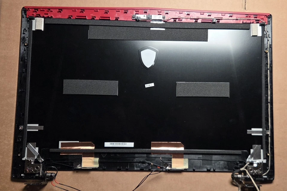 Original Displaydeckel MSI GT72 2QE/GT72 6QE/GT72S 6QE Dominator, Wlan Antenne.. - Bild 4 von 4