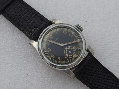MONTRE HOMME VINTAGE /TYPE MILITAIRE /MECANIQUE - Photo 1/4