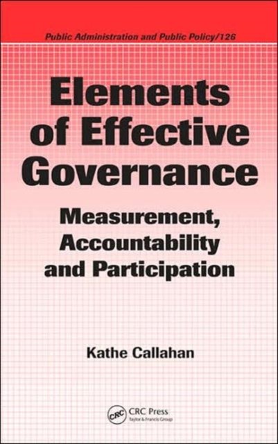 Elements Of Effective Governance