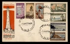 DR WHO 1947 NEW ZEALAND FDC GOVERNMENT LIFE INSURANCE LIGHTHOUSE R78629