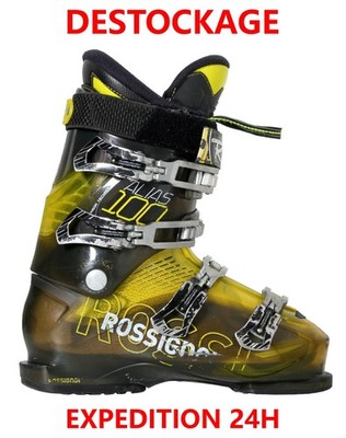 Rossignol ALIAS 100 Herren Skischuhe Erwachsene Schwarz, 43,5 (Mondopoint 28,5)