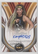 2020 Topps WWE Women's Division Roster Auto 60/199 Kayden Carter #A-KC Auto a2v
