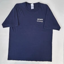 Vintage Body Worlds 3 Staff Promo T Shirt Houston Texas Size Men’s L Art Exhibit