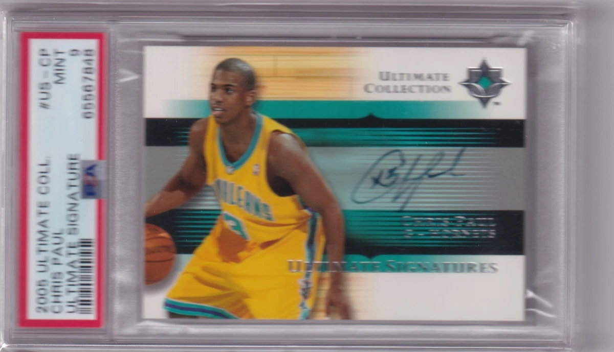 Upper Deck Chris Paul Basketball Autographed Sports Trading Cards