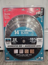 Makita B-69646 14" Segmented Diamond Blade - Pack of 3