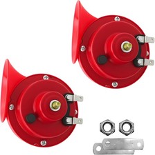 2PCS 300DB Super Loud Train Horns, Car Horn, 12V Truck Horns with Button Kit, Au