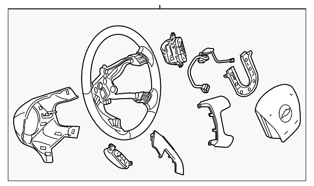 Volante GM 85144339 genuino Foto 3 de 4