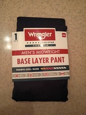 Mens Wrangler Midweight Base Layer Pants Size XXL  BRAND NEW IN PACKAGE