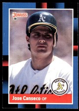 Jose Canseco 1988 Donruss #302 Athletics MLB READ FREE SHIPPING AutographDen