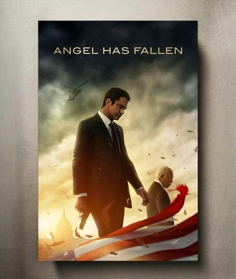 Angel Has Fallen 8x12 Metal Movie Poster Sign
