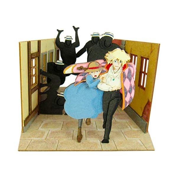 Studio Ghibli mini Howl's Moving Castle escape Howl and Sophie MP07-32 non-s