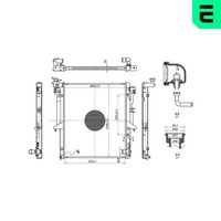 ERA MotorküHler WasserküHler 673065 FüR Mitsubishi L200 Triton KA4T 16V 4WD KB4T
