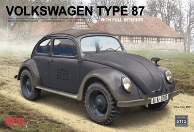Ryefield Models 1/35 Volkswagen Type 87 w/ Full Interior 5113