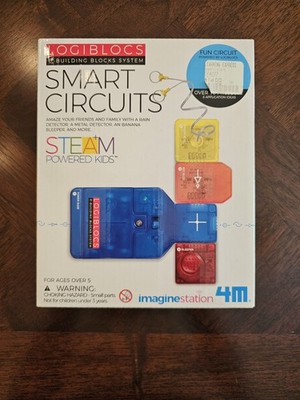 4M Logiblocs Smart Circuits Kit for Kids 5+ STEM/STEAM Science 