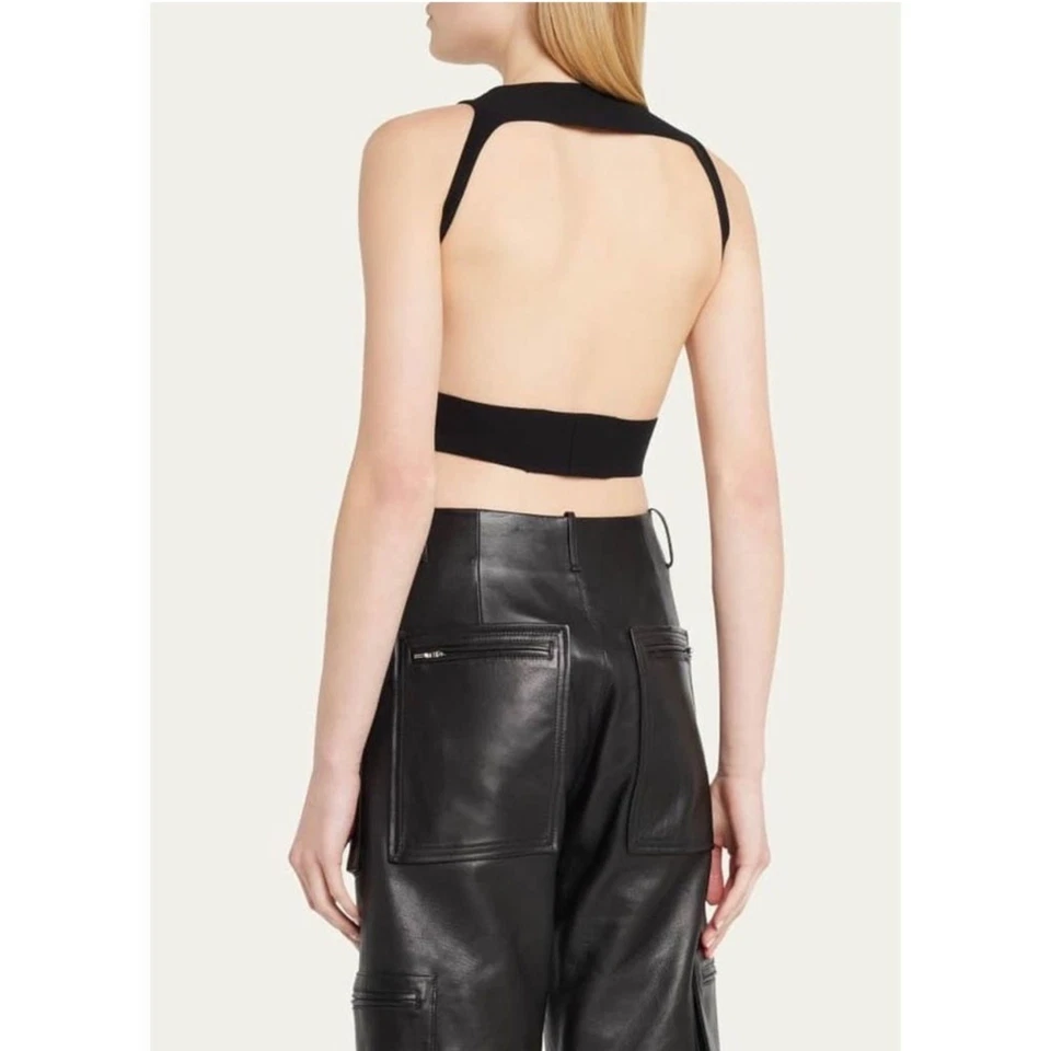 Blusa recortada Rick Owens - Imagem 2 de 4