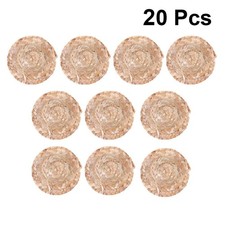 20pcs Mini-Strohhüte zum Basteln Miniatur Puppe Hüte Strawmini Hüte Puppe Hüte