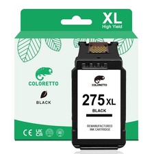 PG-275XL Black Ink Cartridges for Canon 275 Black Ink 275XL Ink Cartridges fo...