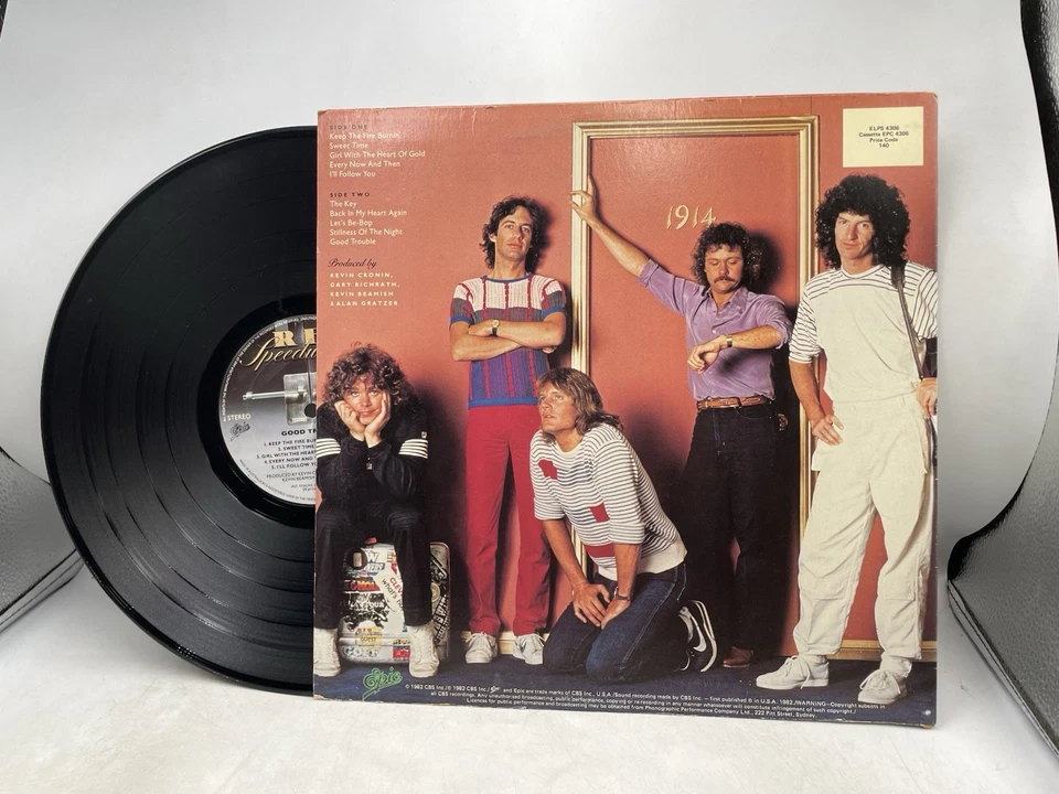 REO Speedwagon ‎– Good Trouble 1982 AUS ORIGINAL PRESS VINYL LP RECORD VGC++ - Image 2 of 4