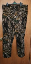 Columbia Mens 2Xl Mossy Oak Pants Silent Shell Zip Up Hunting Camo