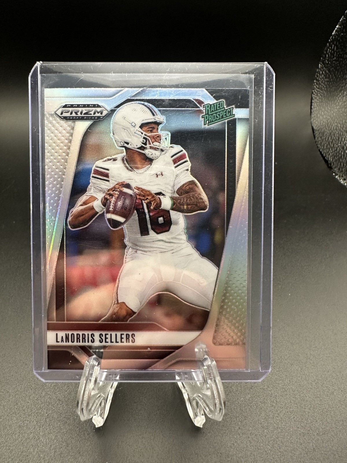 2025 PANINI PRIZM DRAFT LANORRIS SELLERS RC SILVER PRIZM ROOKIE #165