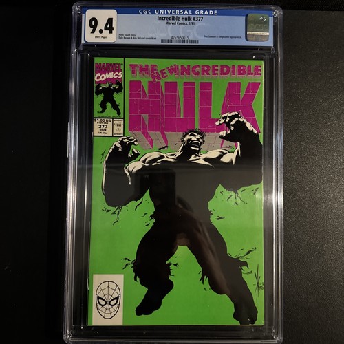 Incredible Hulk #377 1st Printing CGC 9.4