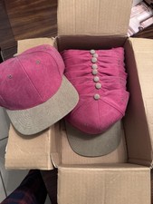 10 Brand New Vintage Nissin Blank Hats Caps SnapBack