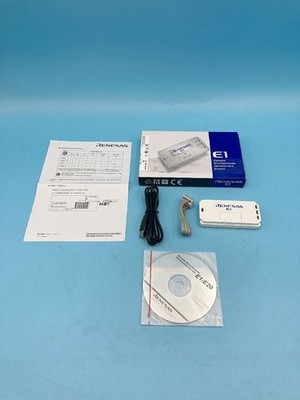 Renesas E1 Emulator Microcontroller Debug Tool USB Programmer Tested Working