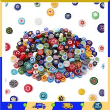 Millefiori Mosaic Glass Tiles for Crafts DIY Ornaments Assorted Pieces